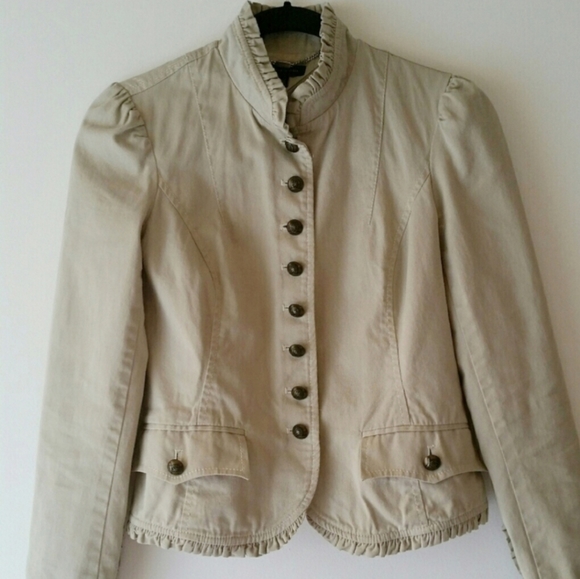 Tommy Hilfiger Ruffle Military Jacket XS - Picture 5 of 8